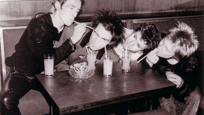 Legendární punková kapela Sex Pistols Legendární punková kapela Sex Pistols