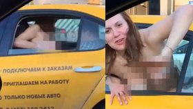 Nestoudnice měla sex během jízdy v taxi, pak ukazovala ňadra z okénka