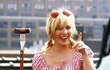 Kim Cattrall jako Samantha v seriálu Sex ve městě Kim Cattrall jako Samantha v seriálu Sex ve městě