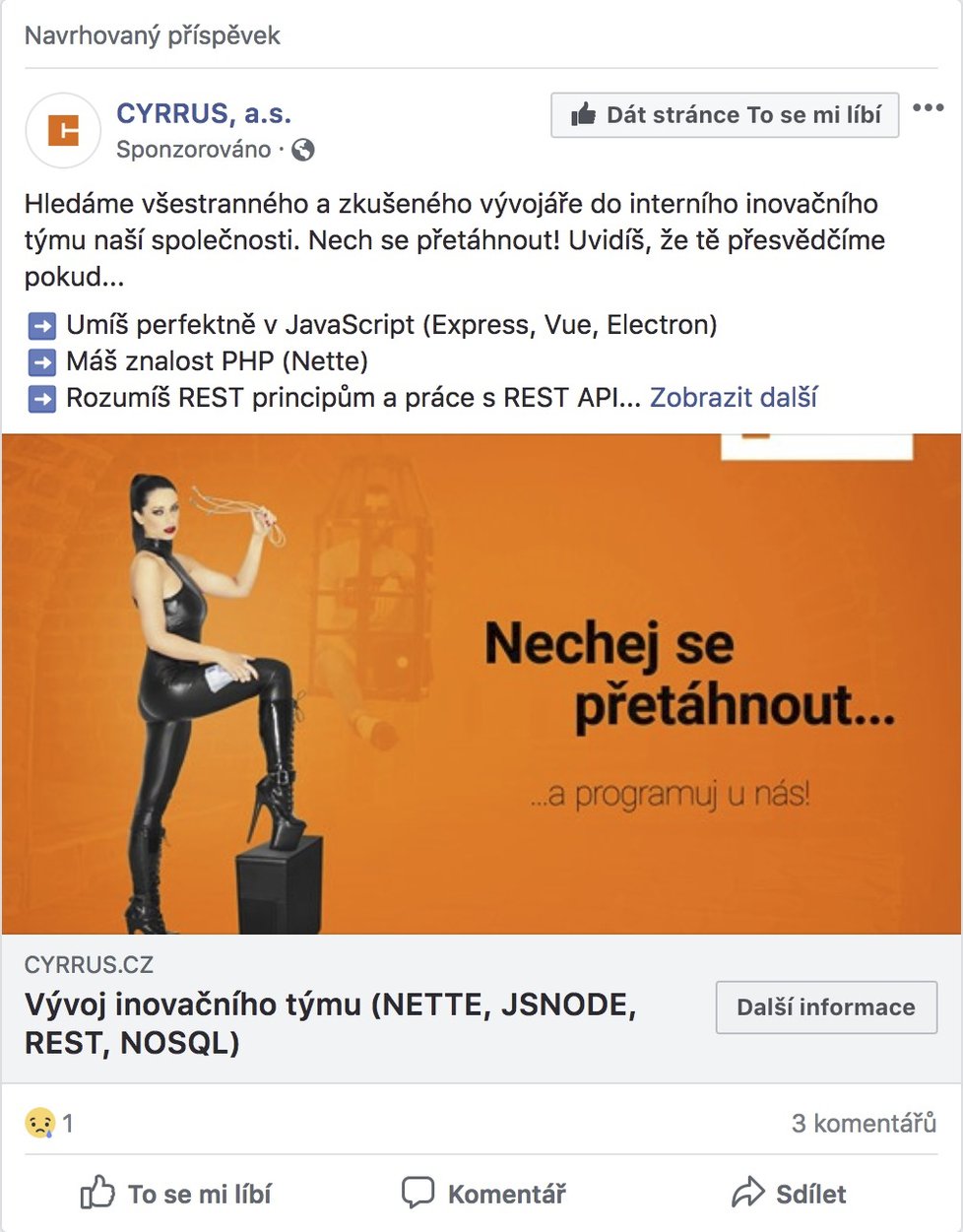 Anticena Sexistické prasátečko 2018: Tyto reklamy se „ucházely“ o cenu