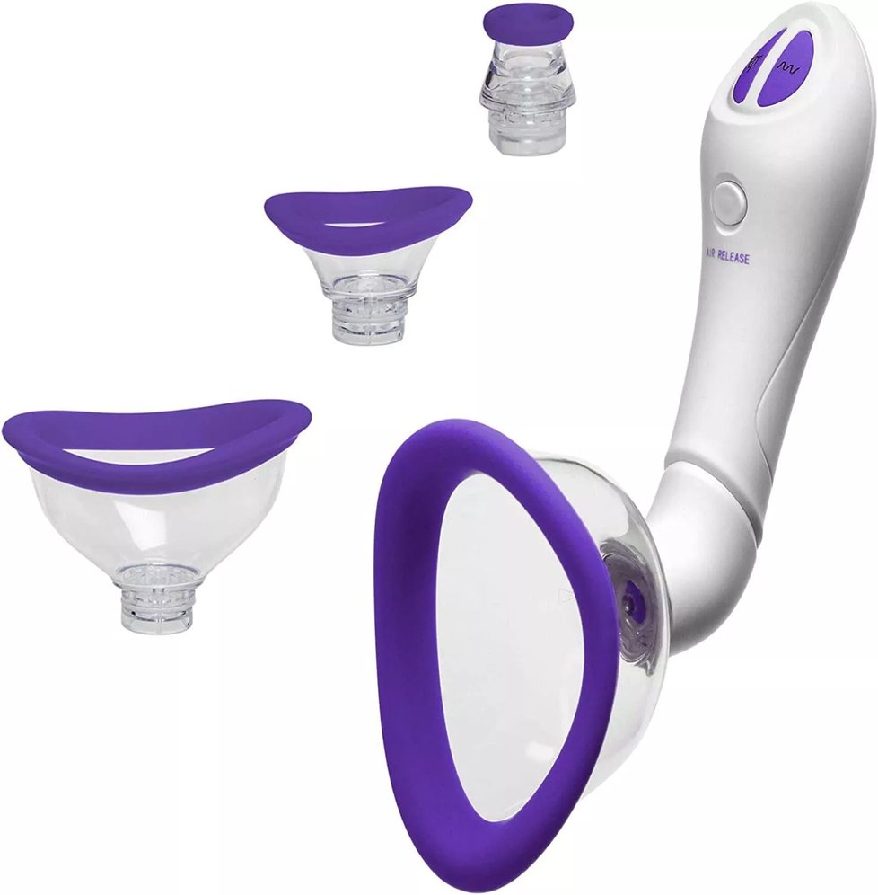 Automatická vibrační pumpa na vaginu, klitoris a bradavky Multiple Euphoria – 1 999 Kč, ruzovyslon.cz