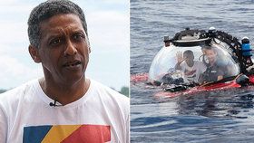 Prezident Seychel Danny Faure promluvil o nutnosti ochrany oceánů z mořského dna, ponorkou sestoupil 120 metrů pod hladinu.