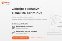 Seznam představil Email Profi. Firmám nabízí neomezeně e-mailů na vlastní doméně zdarma