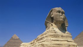 Sfinga v Egyptě
