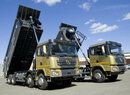 Těžké stavební nákladní vozy Shacman X3000 s ruskou nástavbou Bezema