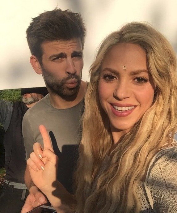 Shakira a Gerard Piqué