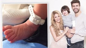 Shakira poprvé ukázala malého Sashu: Má nohu po otci!