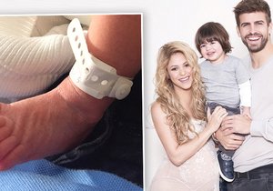 Shakira poprvé ukázala malého Sashu: Má tátovu nohu!
