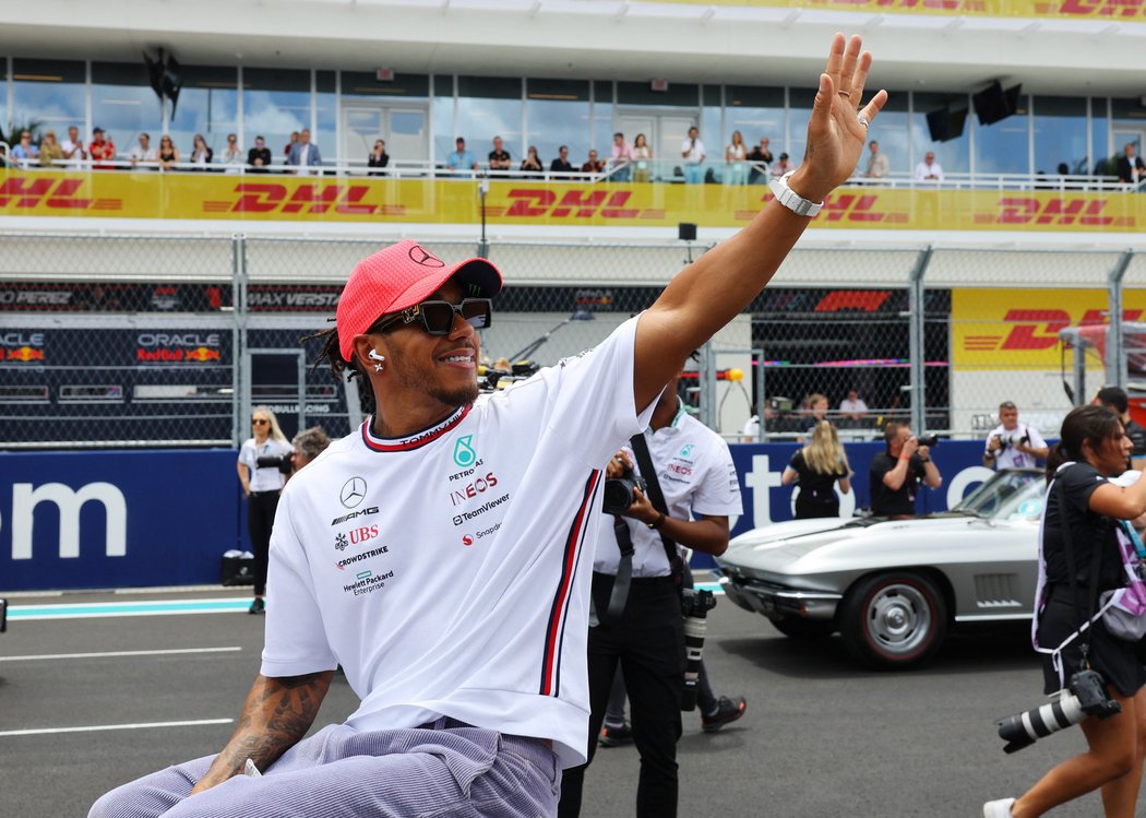 Sedminásobný mistr světa Lewis Hamilton