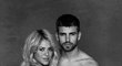 Slavná zpěvačka Shakira a její partner fotbalista Barcelony Gerard Pique.