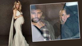 Šťastná Shakira si odváží svého synka Milana z porodnice