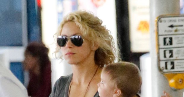 Shakira se synem Sashou.