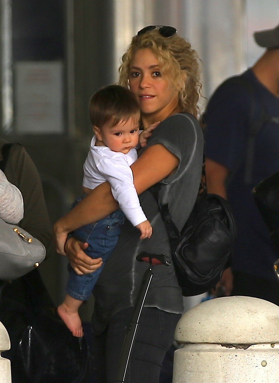 Shakira se synem Sashou.