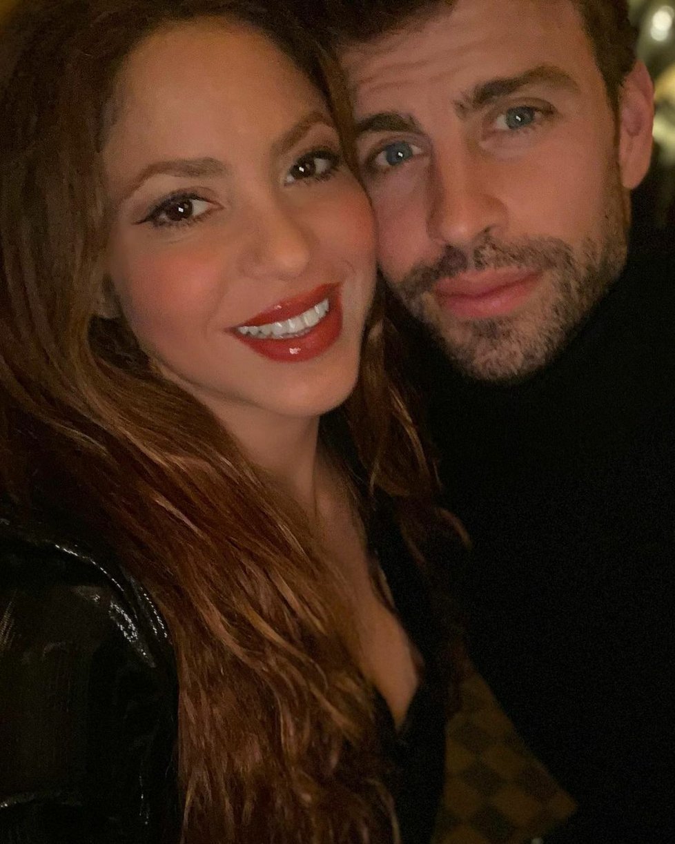 Shakira s manželem