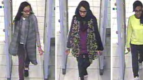 Shamima Begumová (uprostřed) opustila Velkou Británii a přidala se k ISIS