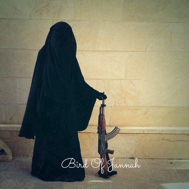 Vdova po džihádistovi.