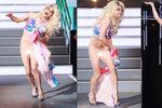 Hvězdička několika australských reality show, popový zpěvák Shane Jenek neboli drag queen Courtney Act, přišel před kamerami televize o šaty.