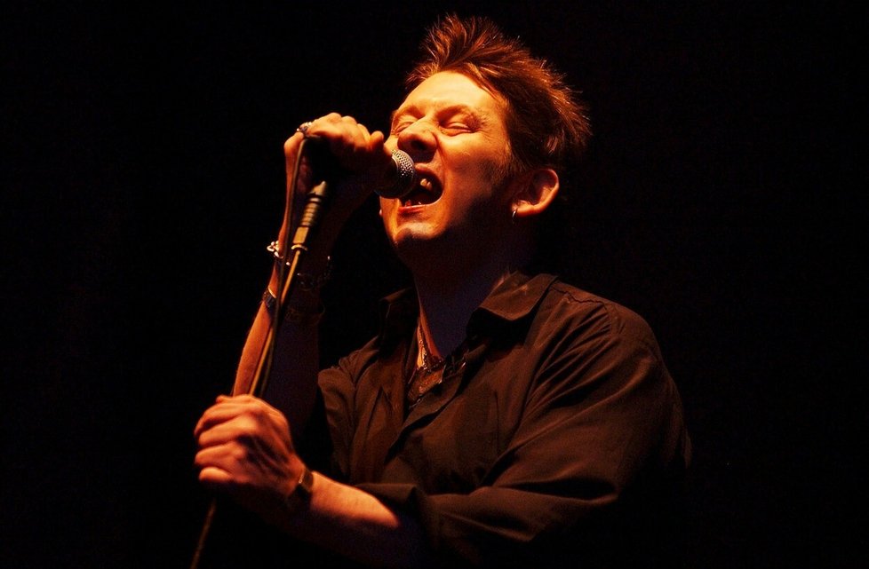 Irský zpěvák Shane MacGowan