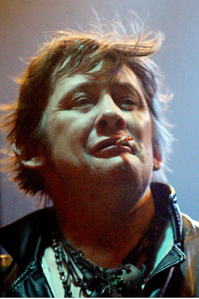 Irský zpěvák Shane MacGowan