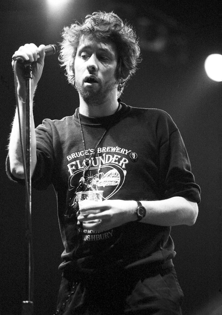 Irský zpěvák Shane MacGowan