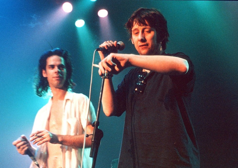 Shane MacGowan a Nick Cave