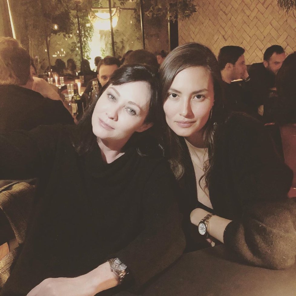 Shannen Doherty a Anne Marie Kortright