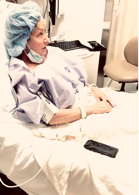 Shannen Dohertyová po první operaci mozku.