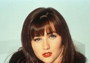 Shannen Doherty v době natáčení Beverly Hills 902 10.