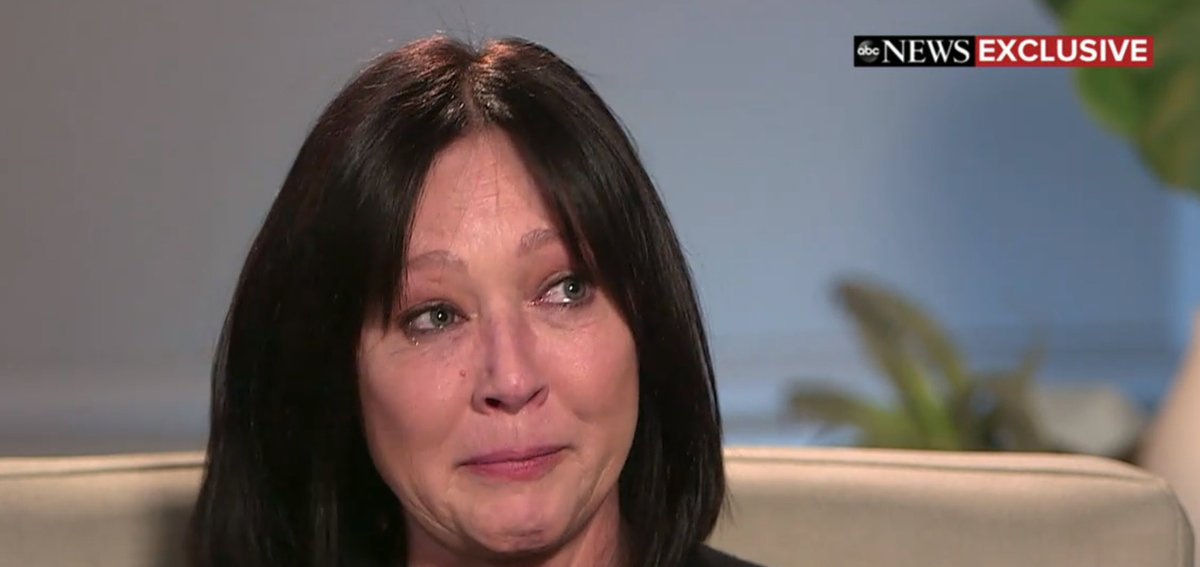 Shannen Doherty přiznala, že je ve čtvrtém stádiu rakoviny.