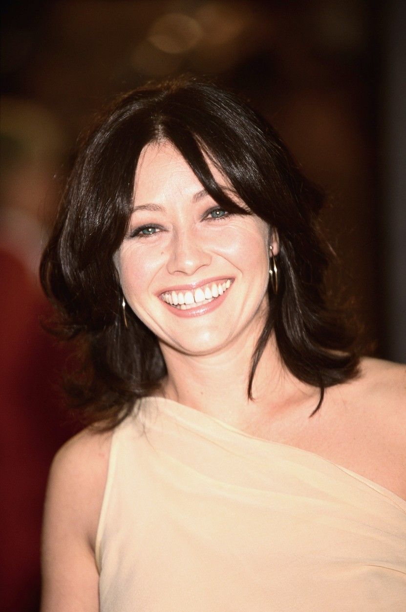 Shannen Doherty se pyšnila krásnými vlasy.