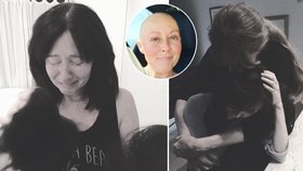 Bojovnice Shannen Dohertyová sdílí intimní snímky: Brenda ztrátu vlasů oplakala!
