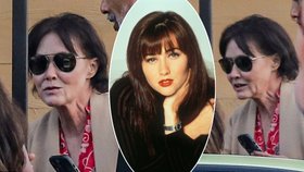 Brenda z Beverly Hills po dlouhé době mezi lidmi: Takhle Shannen Dohertyovou ničí rakovina