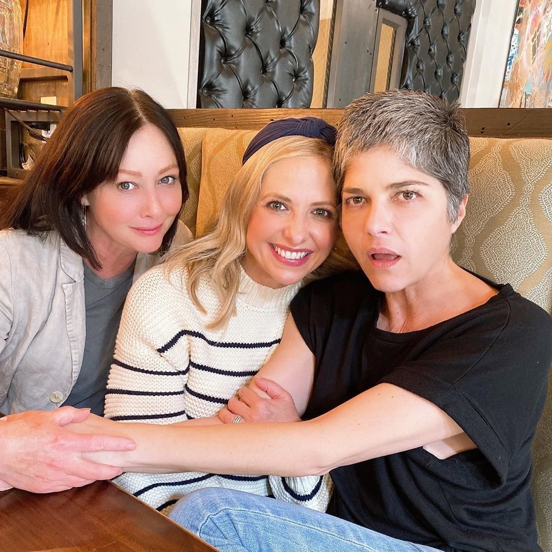 &#34;Devadesátkové&#34; trio: Shannen Doherty, Sarah Michelle Gellar a Selma Blair