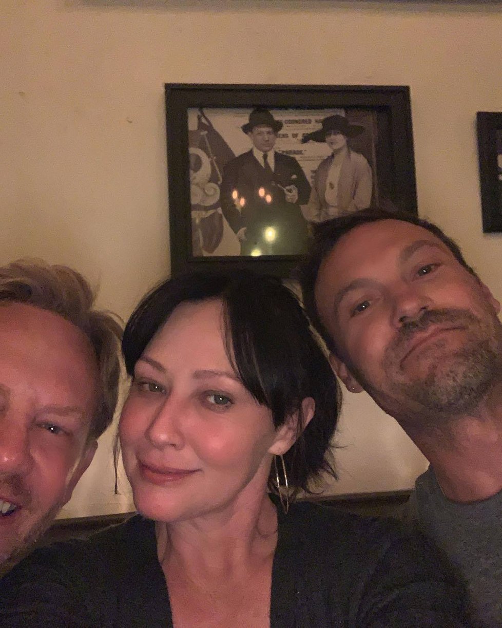 Shannen Doherty sdílí fotky z natáčení Beverly Hills 90210