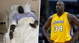 Strach o legendárního basketbalistu O'Neala: Foto z nemocnice!