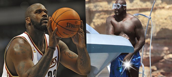 Shaquille O´Neal se vymočil přímo do moře