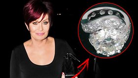 Sharon Osbourne našla ukradený snubák v televizní show