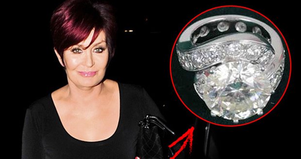 Sharon Osbourne našla ukradený snubák v televizní show