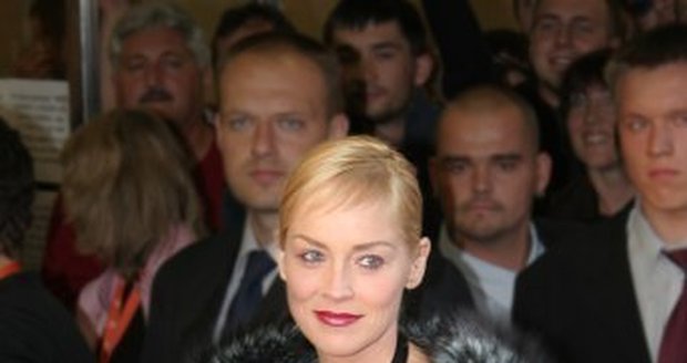 Sharon Stone na filmovém festivalu v Karlových Varech