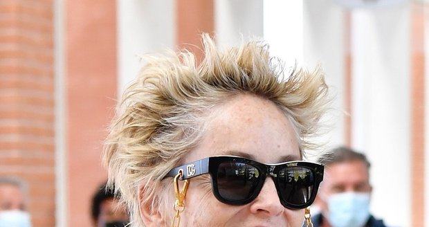 Sharon Stone v Benátkách