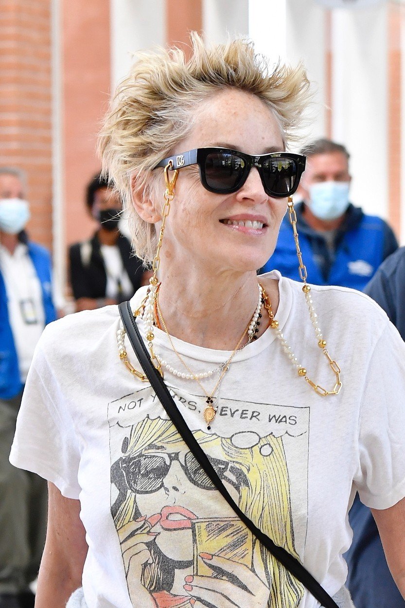 Sharon Stone v Benátkách