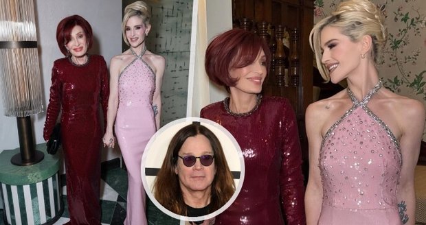 Sharon Osbourne, poprvé od smrti Ozzyho, ve společnosti s dcerou Kelly