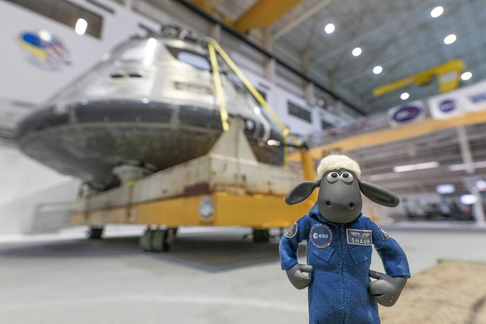 Ovečka Shaun: ESA představila prvního astronauta mise Artemis