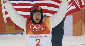 Fenomén White! Americký snowboardista slaví třetí olympijské zlato