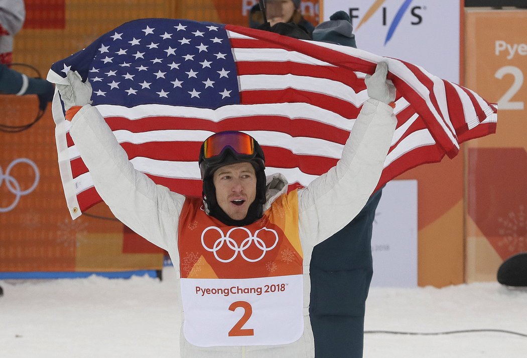 Shaun White slaví třetí olympijské zlato