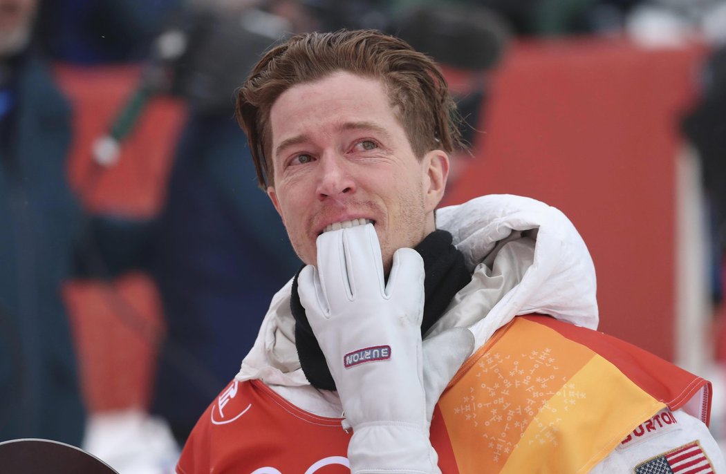 Shaun White ve chvílích dojetí