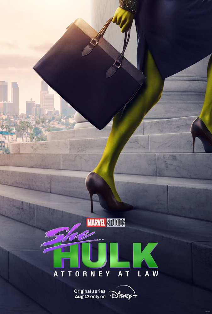 She-Hulk: Attorney at Law - první plakát k seriálu studia Marvel