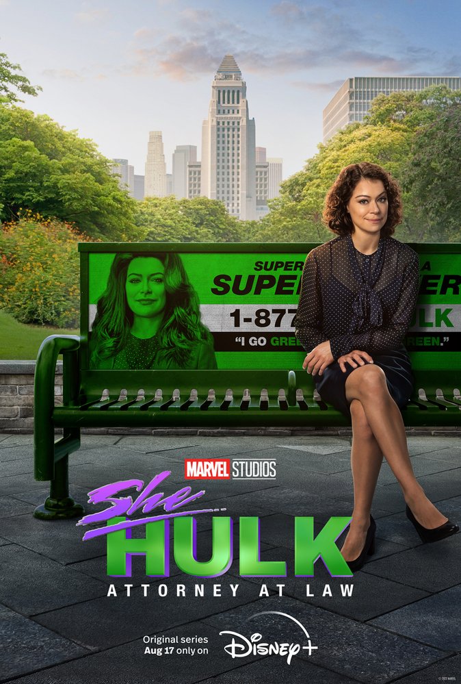 She-Hulk: Attorney at Law - plakát k seriálu studia Marvel