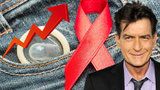 HIV pozitivní Charlie Sheen je jen jedním z mnoha. Počty rostou i kvůli běžencům