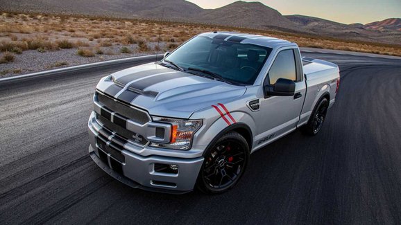 Shelby F-150 Super Snake Sport by mohl být nejrychlejším pick-upem planety. Nabídne přes 770 koní